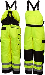 Pyramex RWB46 Series Hi-Vis Winter Bib Work Pants