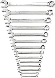 GEARWRENCH 14 Pc. 6 Pt. Combination Wrench Set, SAE - 81924 (Pack of 6)