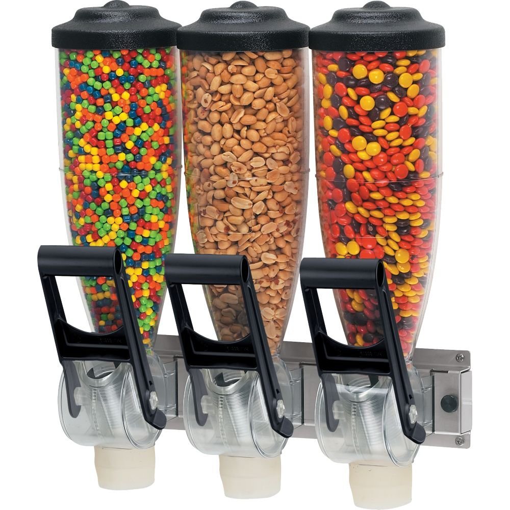 Dry Food Dispenser by Server – 2 liters, 15 inches, 2.0 liters, Transparent, Model 86660