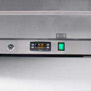 54-Inch-Wide Double Door Reach-In Freezer in Stainless Steel with 42.9 Cu Ft Storage by MAXX Cold – 49 cubic feet, 42.9 cubic_feet, Silver, Model MXSF-49FDHC
