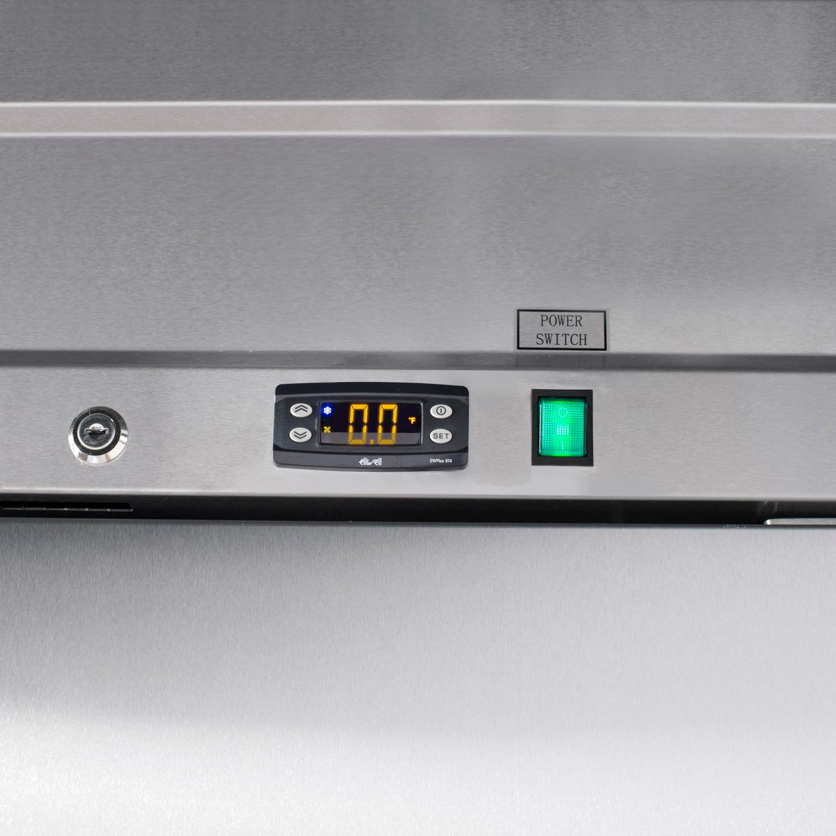 54-Inch-Wide Double Door Reach-In Freezer in Stainless Steel with 42.9 Cu Ft Storage by MAXX Cold – 49 cubic feet, 42.9 cubic_feet, Silver, Model MXSF-49FDHC