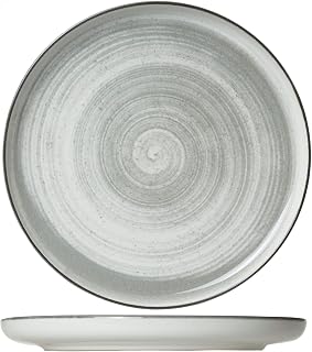 Cosy & Trendy Baltic Flat Plates Diameter 270 mm Grey Pack of 6
