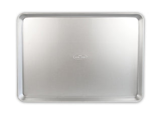Bakeware Traditional Aluminized Steel Uncoated Extra Large Baking Sheet Pan by USA Pan – XL Sheet, ALUMINIZED STEEL, Natural Metal, Model 1055HS-UN-6