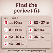 Skin Essentials Diapers Size by HUGGIES – Size 1, Pulp, White, Pack of 29, Model 10036000563044