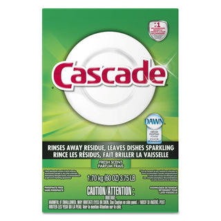 Dishwasher Detergent - Powder - 60 Oz (3.75 Lb) - 1/ Each - White by Cascade – 60 Ounce (Pack of 1), Model PGC95787EA