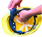 OccuNomix Navy / 1 Pack / Terry Toppers Snap On Hard Hat Sweatband Hard Hat Accessories