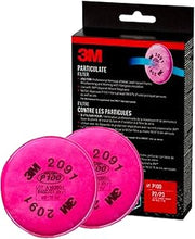 3M particulate filters P100 #2091/07000 , Pink, One Size, 2 Count