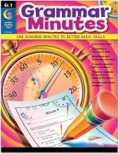 Creative Teaching Press Grammar Minutes Workbook, Grade 1
