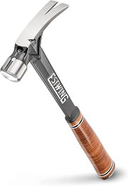 Estwing Ultra Series Hammer, 15oz Smooth Face, Leather Grip, E15S
