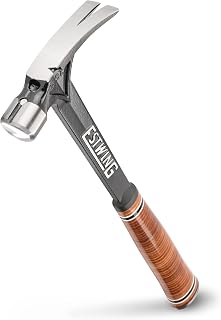 Estwing Ultra Series Hammer, 15oz Smooth Face, Leather Grip, E15S