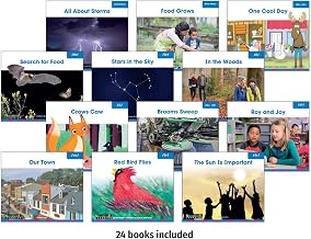 Decodable Readers Book Set: Diphthongs and Complex Vowels 24-Titles | Reading Age 5-8 | Grade Level 2 | Benchmark Education