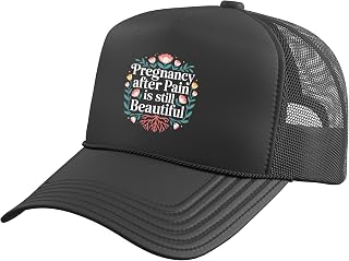 IVF in Vitro Fertilization Transfer Day Fertility Pregnancy Trucker Hat with Adjustable Mesh Back
