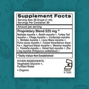Wellness USDA Lion's Mane Liquid Drops by Grama – 18 Fl Oz (Pack of 1)