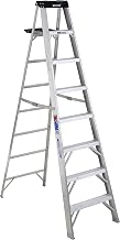 Werner 378 300-Pound Duty Rating Aluminum Stepladder, 8-Foot