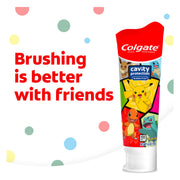 Colgate Bubble Fruit / 4.6 Ounce (Pack of 24) / Pokemon Toothpaste