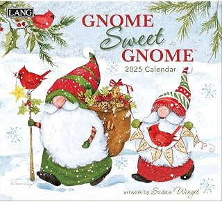 Lang, Gnome Sweet Gnome Special Edition 2025 Wall Calendar