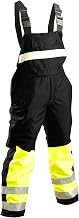 OccuNomix SP-BIB-BY Class E Speed Collection Premium Cold Weather High Visibility Rainwear Bib, Yellow