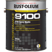 9100 White GLOSS 1 GALLON by Rust-Oleum – 1 Count (Pack of 1), Blend, White, Model 9192402