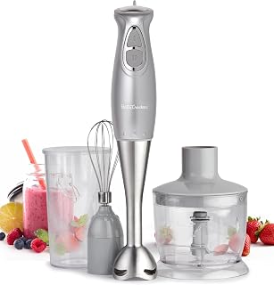 Betty Crocker 2-Speed Immersion Blender, 250 Watts, BC-4306S, Silver