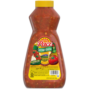 Chunky Medium Salsa by Pace – 64 Ounce (Pack of 1), Medium Salsa, Model 200650024682