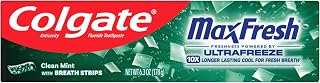 Colgate MaxFresh Clean Mint Fluoride Toothpaste, 6.3 oz