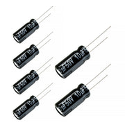 Replacement for 6 pcs FR Series Capacitors 50V 10uf Ultra Low ESR by Panasonic – Aluminum, Pack of 6, Model Panasonic FR Series
