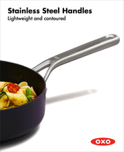 OXO 3 Quarts / Black / Pot Set Sauté Pans