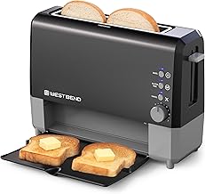 QuikServe Toaster by West Bend – 2-Slice, Plastic, Black, Model 77224