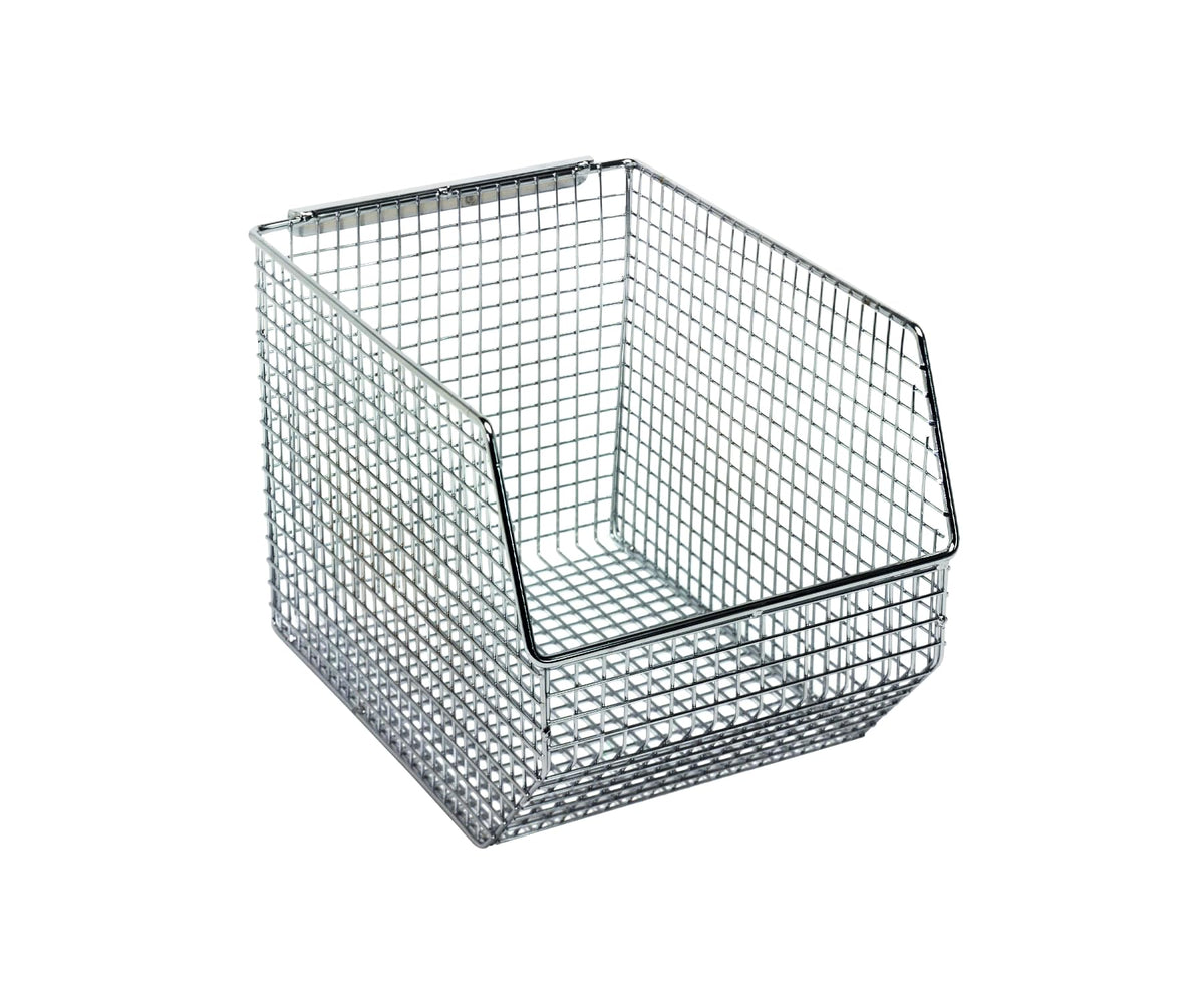 QUANTUM STORAGE SYSTEMS 10-1/2" x 8" x 7" / Chrome / Chrome Carbon Steel Storage Racks