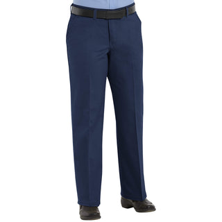 Women's Plain Front Cotton Work Pant by Red Kap – Cotton, Navy, Model PC45NV 20 32
