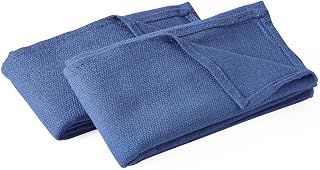 Medline Standard Sterile Disposable OR Towels, Blue, 27" Length, Pack of 6