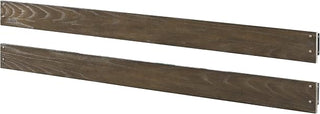 Westwood Design Olivia Full Bed Rail Kit, Brushed Rosewood