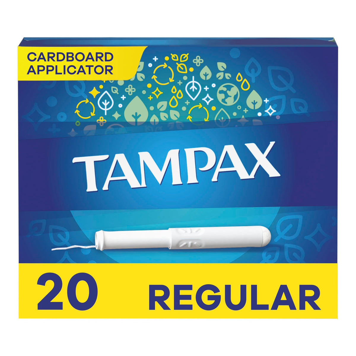 Regular Flushable by Tampax – Cardboard, Model 646350