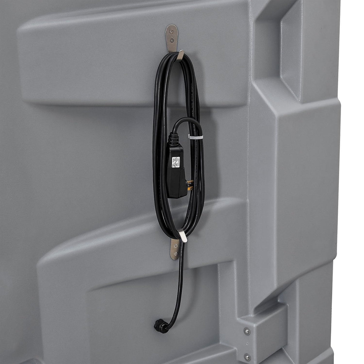 48" Diameter Portable Evaporative Cooler by Global Industrial – Plastic, Gray, Model KT-48