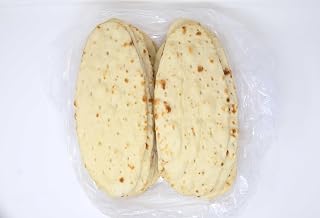 Stonefire Oval Thin Flatbread, 13 x 5 inch -- 36 per case.