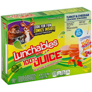 Lunchable Turkey and Cheddar Cracker Stackers Lunch Combination by Kraft – 9.2 Ounce (Pack of 8), Pack of 8