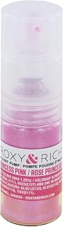 Roxy & Rich Edible Hybrid Sparkle Dust Pump, 4 Grams Princess Pink