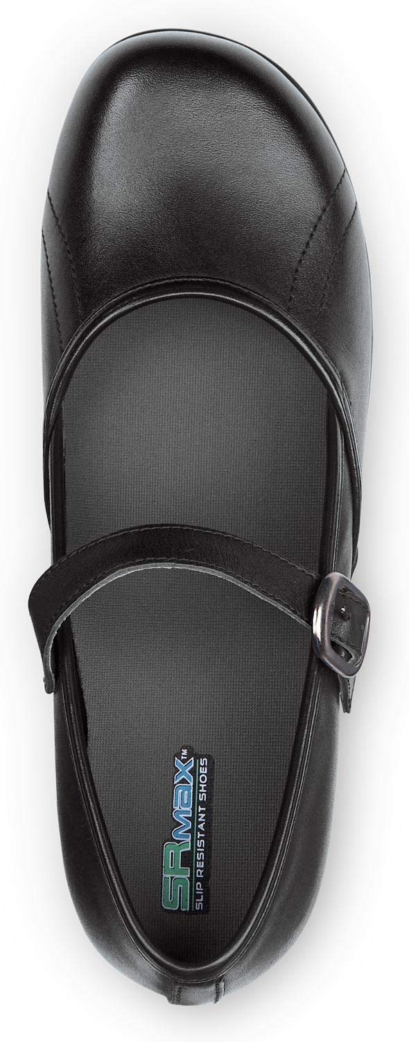 Womens Black Vienna MaxTrax Soft Toe SRO Clog 7.0 M by SR Max – 7, Rubber, Black, Model SRM136 07.0 M