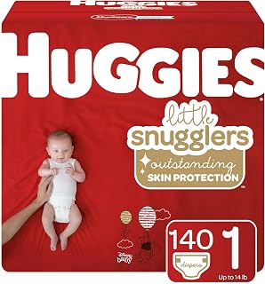 HUGGIES Little Snugglers Baby Diapers Size 1