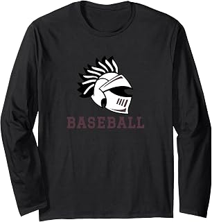 Curtis High School Warriors Baseball Long Sleeve T-Shirt