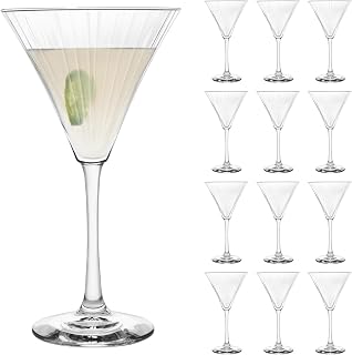 Libbey Linear 70113 Martini Glass, 281 ml, Set of 12