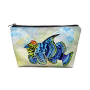 8.5 x 6 in. Google Eye Pouch Multicoloured by Betsy Drake – Size 85, Fabric, Multicoloured, Model PC1144