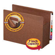 SMEAD 5 / Extra Wide Letter (Pack of 5) / Redrope File Jackets & File Pockets
