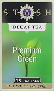 Stash Decaf Premium Green Tea, Tea Bags, 18 ct
