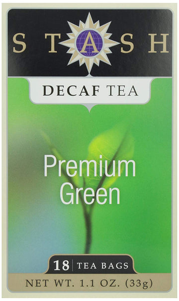 Decaf Premium Green Tea, Tea Bags, 18 ct by Stash – 18 Count (Pack of 1), Model 548259