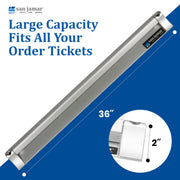 Check Slide Rack 36" by San Jamar – 36", Stainless Steel, Silver, Model CK6536A