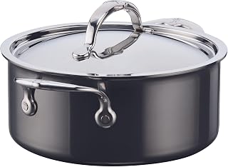 Hestan NanoBond Collection - Stainless Steel Titanium Soup Pot, Induction Cooktop Compatible, 3 Quart
