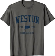 Weston CT Vintage Athletic Sports JSN1 T-Shirt