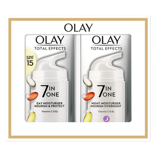 Total Effects by Day Cream 37ml & Night Cream 37ml 37ml by Olay – 2.5 Fl Oz (Pack of 1), Model 81475223