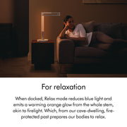 Solarcycle Morph™ Desk Light CD by Dyson – Large, Metal, White, Model 292214-01